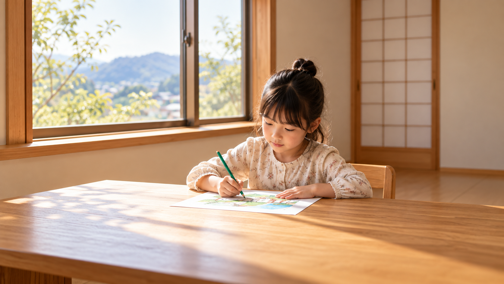 Trẻ nhỏ phụ giúp việc nhà